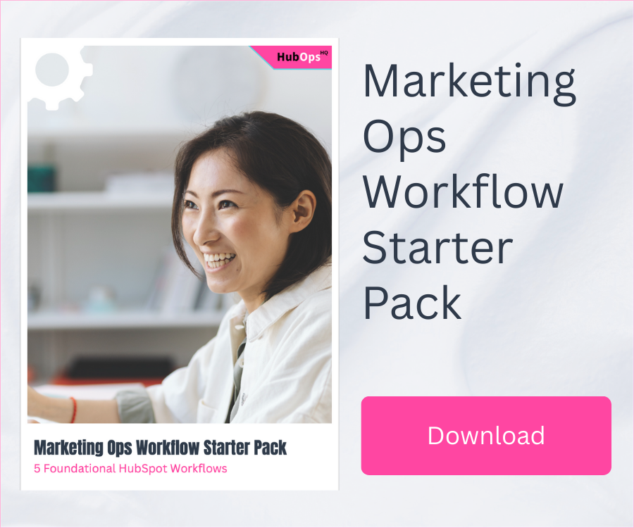 Marketing Ops Workflow Starter Pack